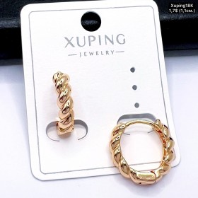Сережки Xuping18К 20322 (1.1см.)